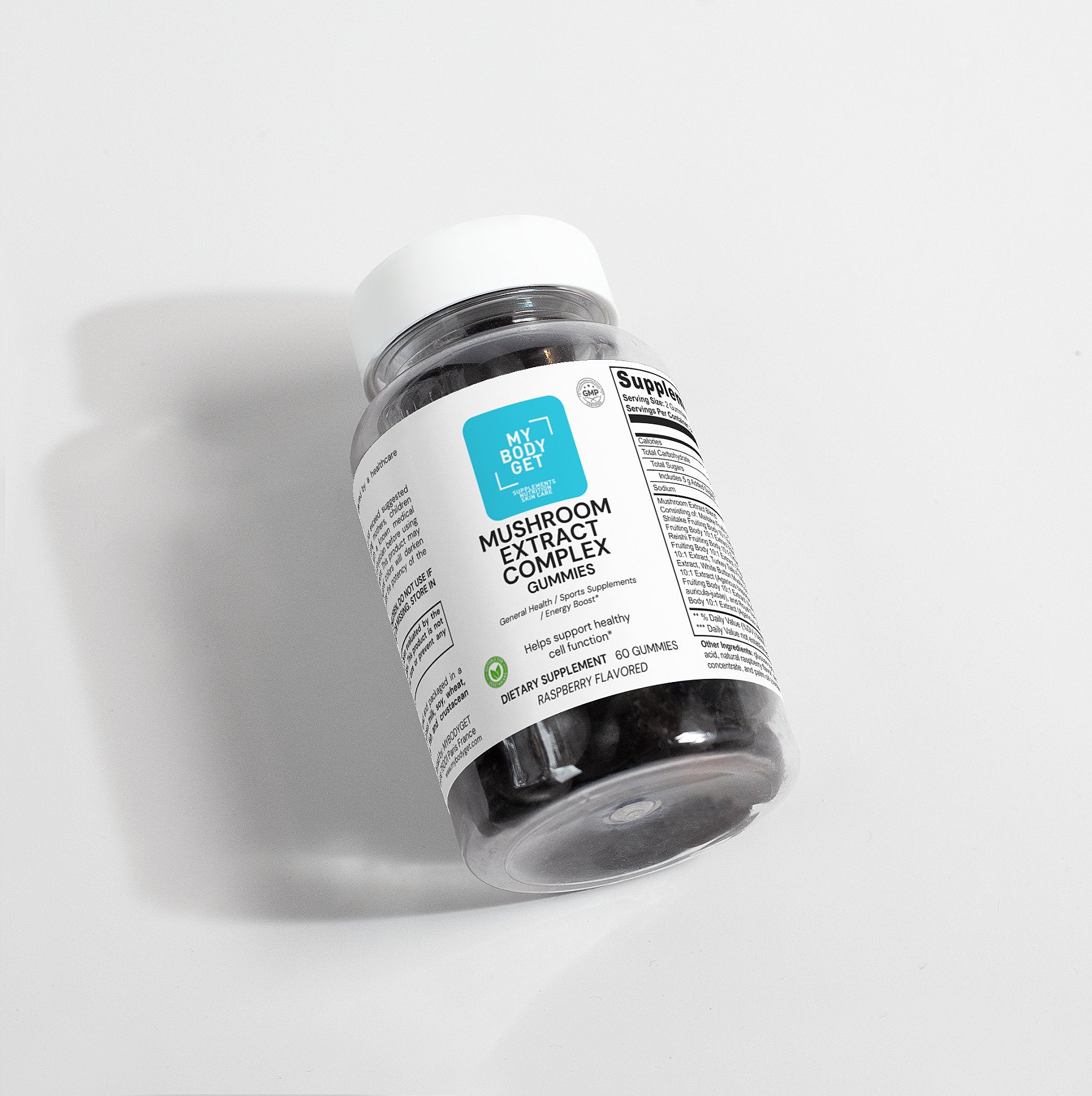 Mushroom Extract Complex Gummies – Natural Energy & Cognitive Support