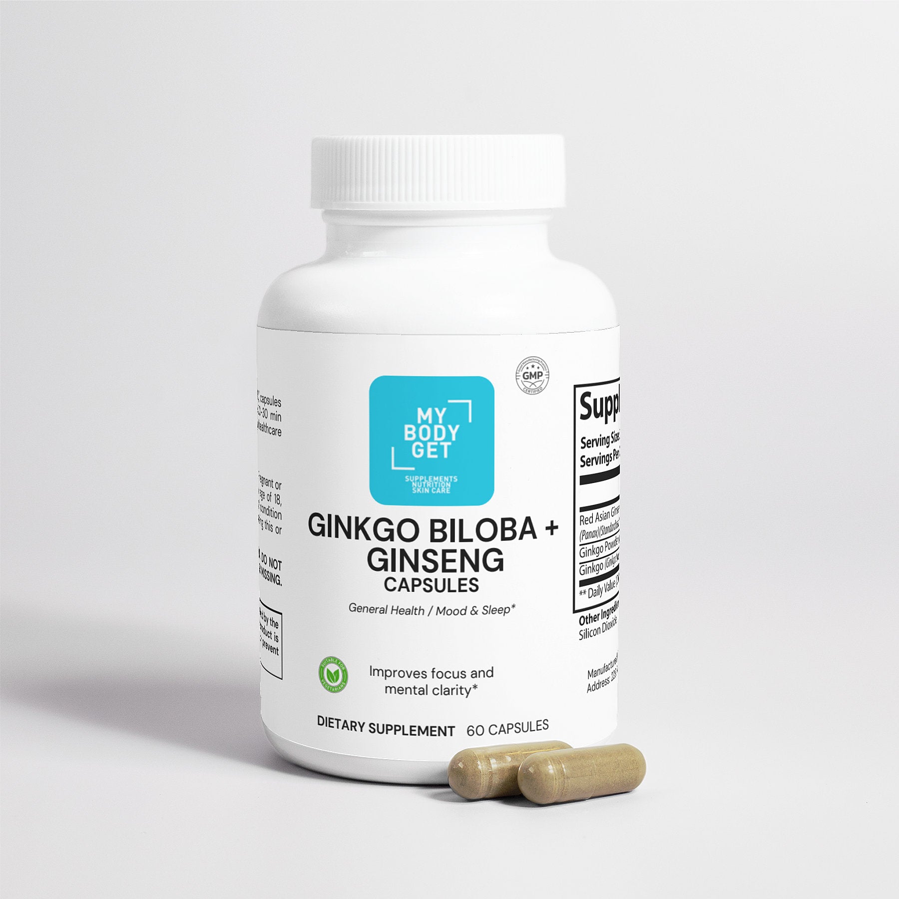 Ginkgo Biloba + Ginseng