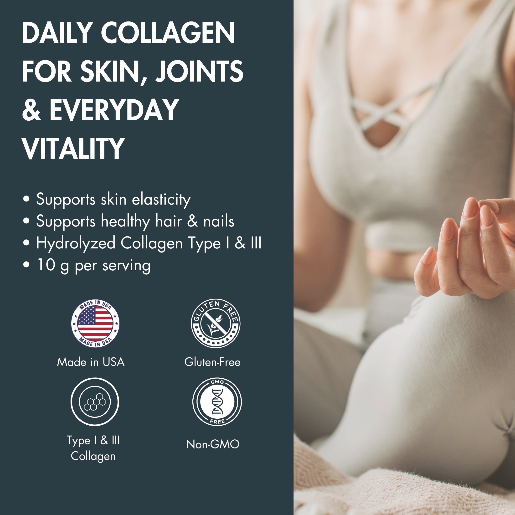 Glow Collagen – Premium Hydrolyzed Collagen Powder