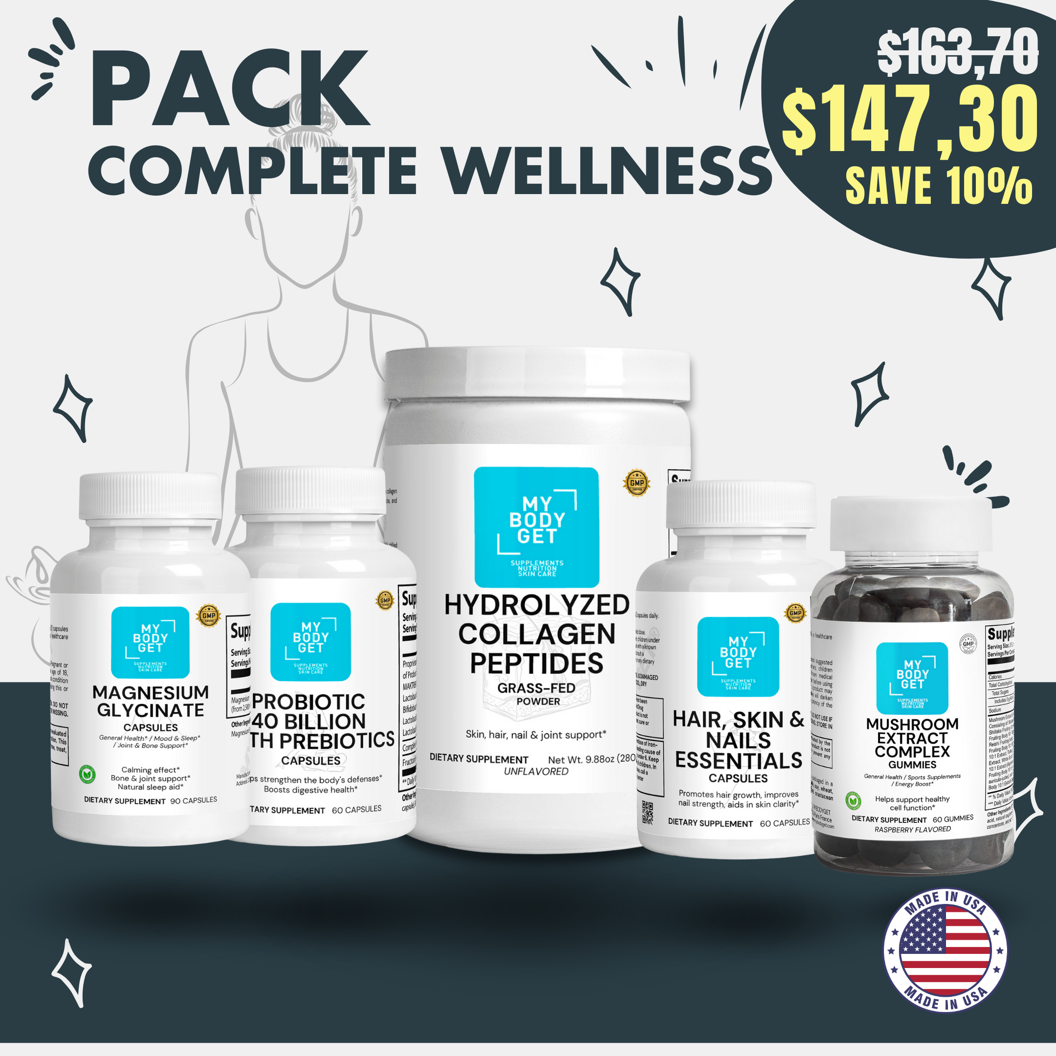 Complete Wellness Pack – Full-Body Health in One Routine