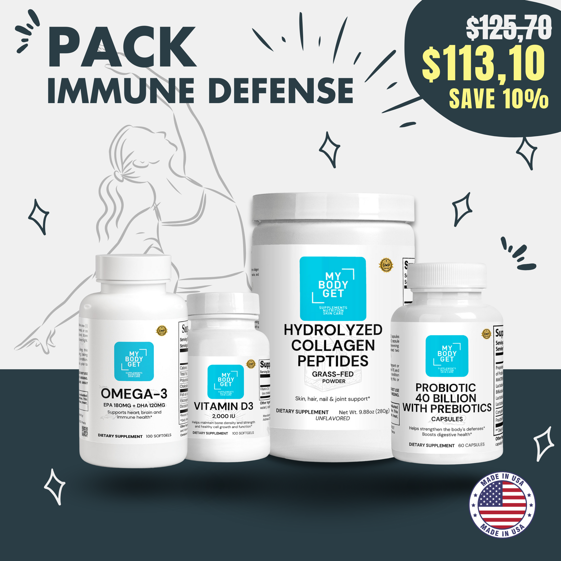 Immune Defense Pack – Strengthen & Protect Your Health