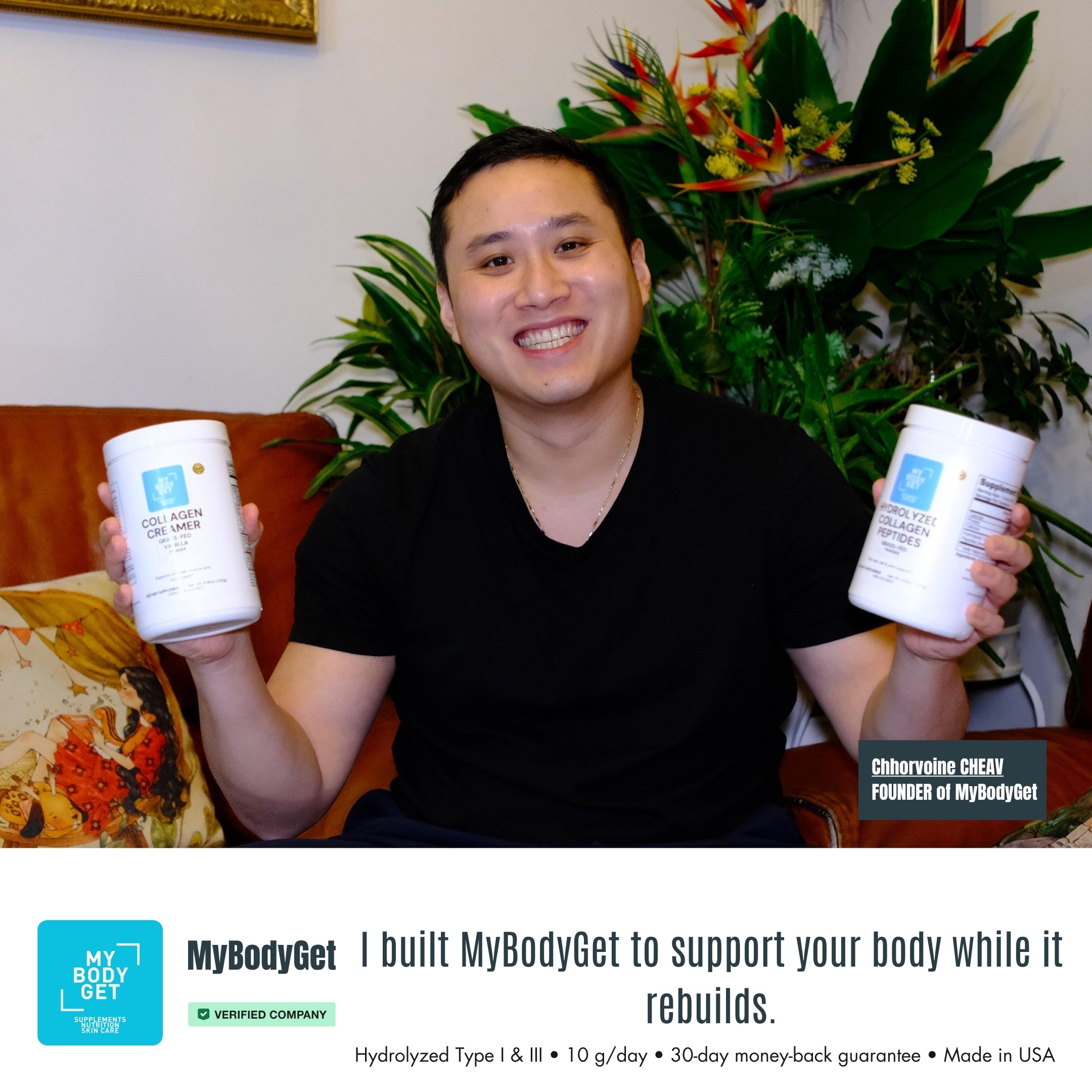 Glow Collagen – Premium Hydrolyzed Collagen Powder