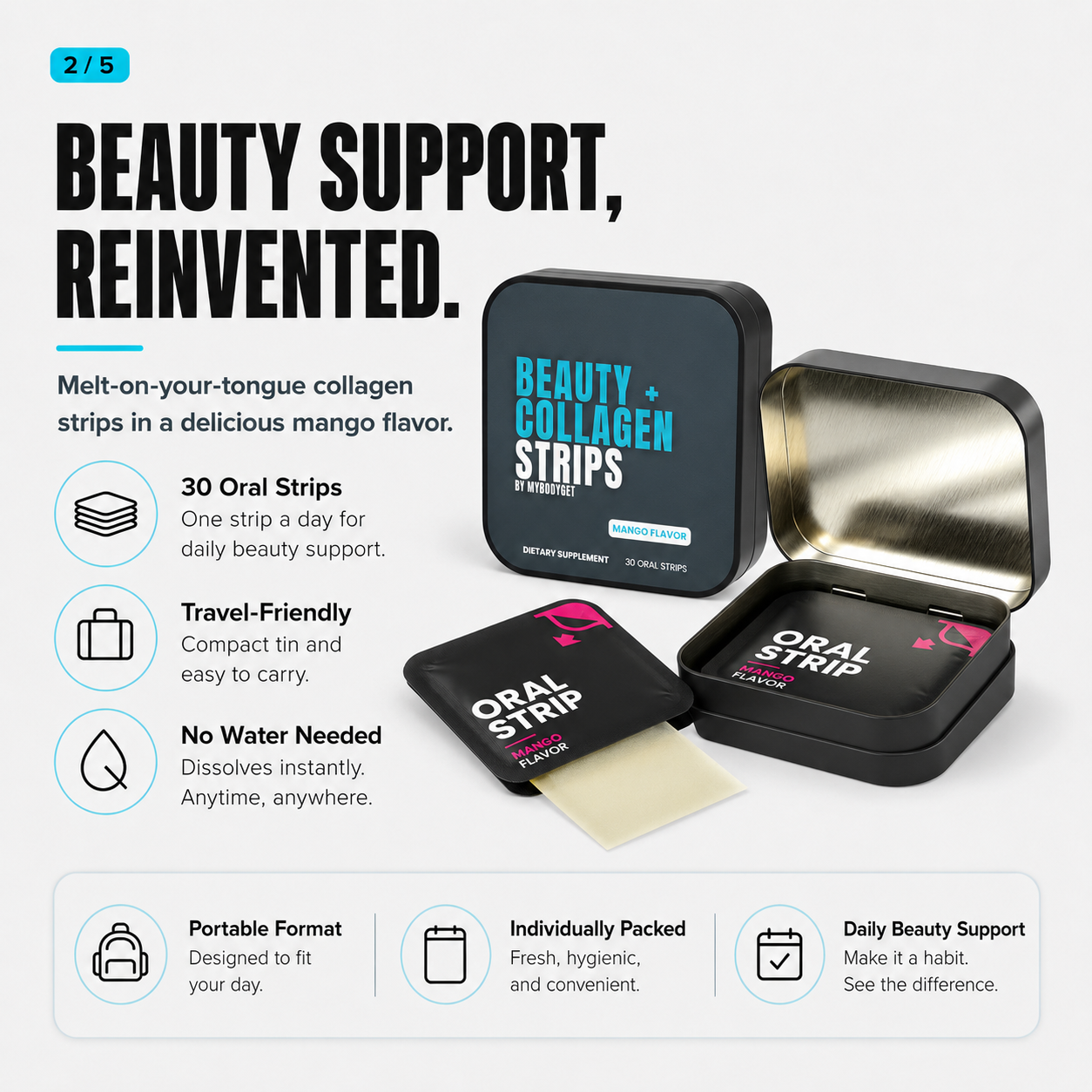 Beauty + Collagen Strips