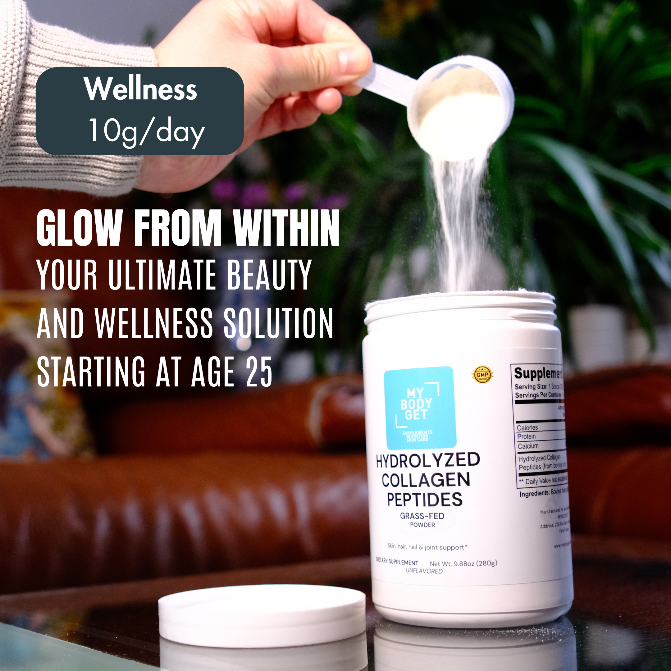 Hydrolyzed Collagen Wellness & Vitality